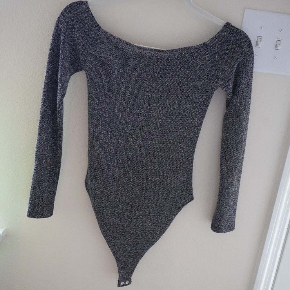 Forever 21 sparkly bodysuit